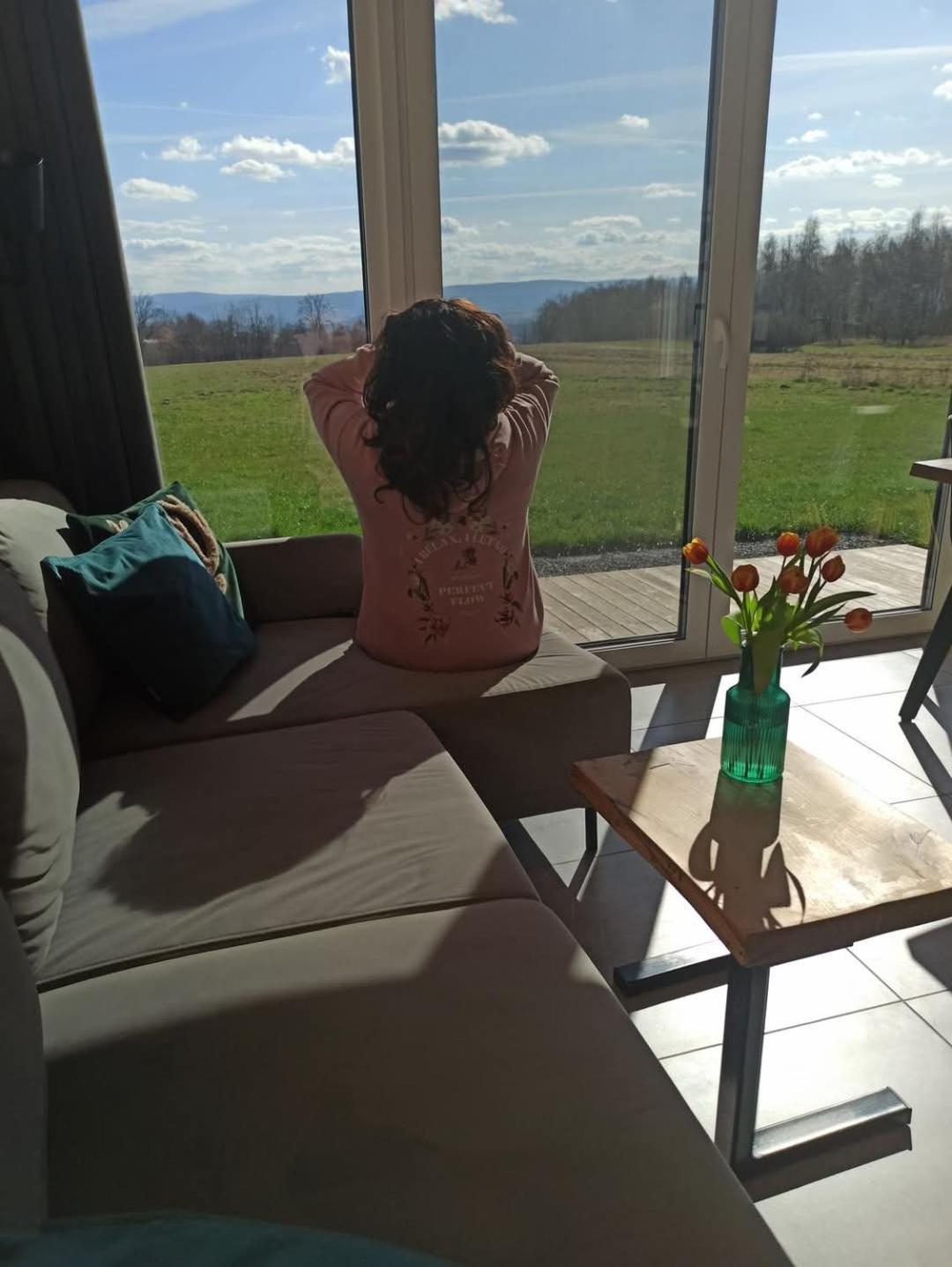 Zielone Wzgorze Komfortowy Klimatyzowany Z Balia Z Aeromasazem *